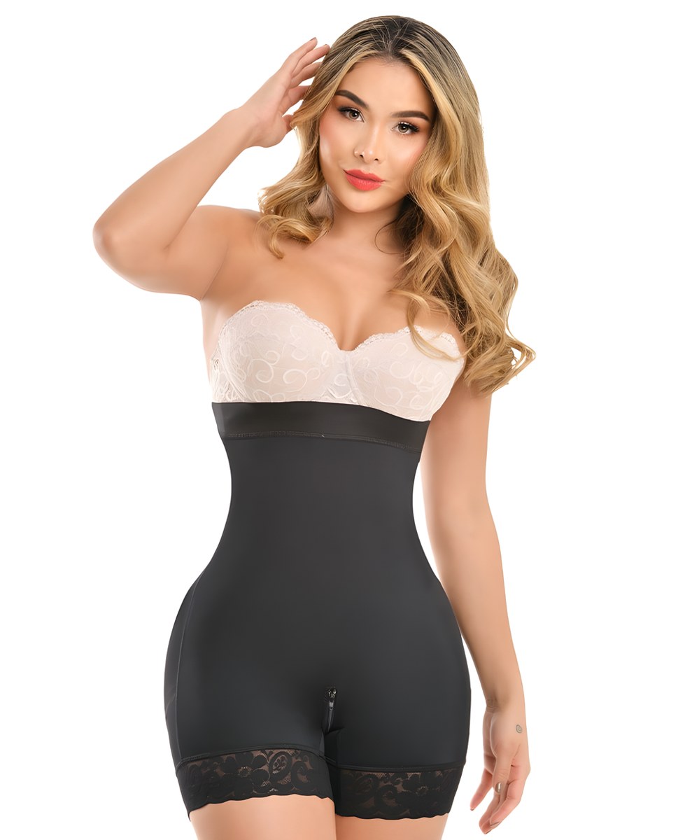 1384 FUFU – High-Waisted Stage 3 Colombian Shapewear Shorts | Maximum Compression & Sculpting