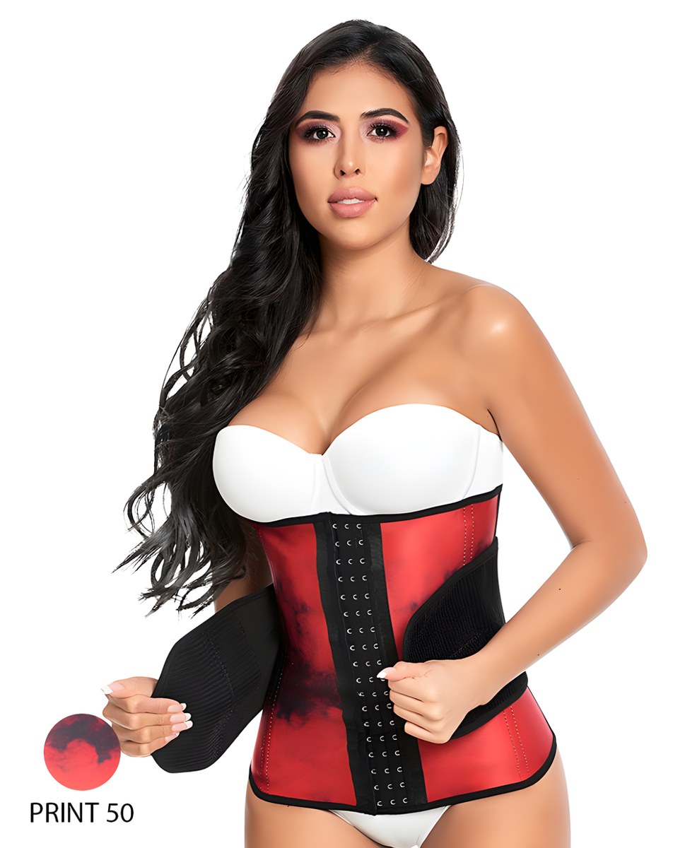Ann Michell Fitness Belt Latex Print 50