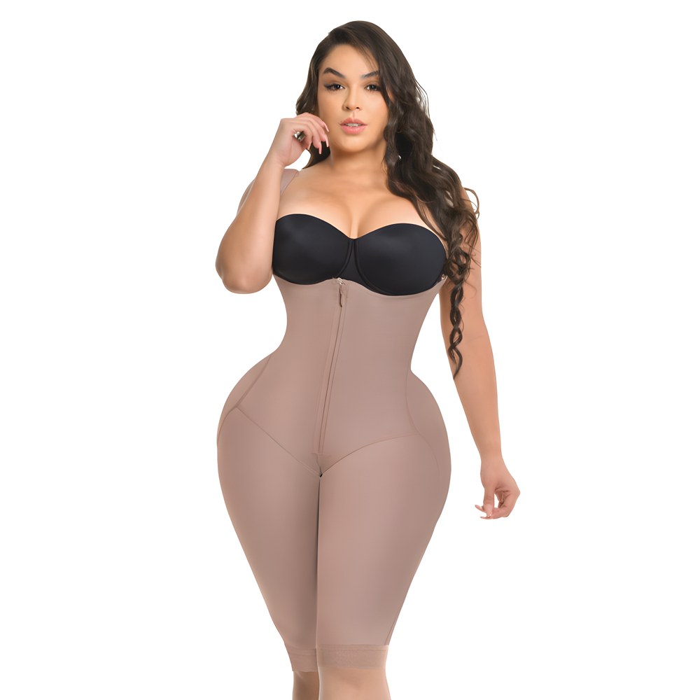 Stage 3 Colombian Body Shaper – Postpartum & Post-Op Compression Capri