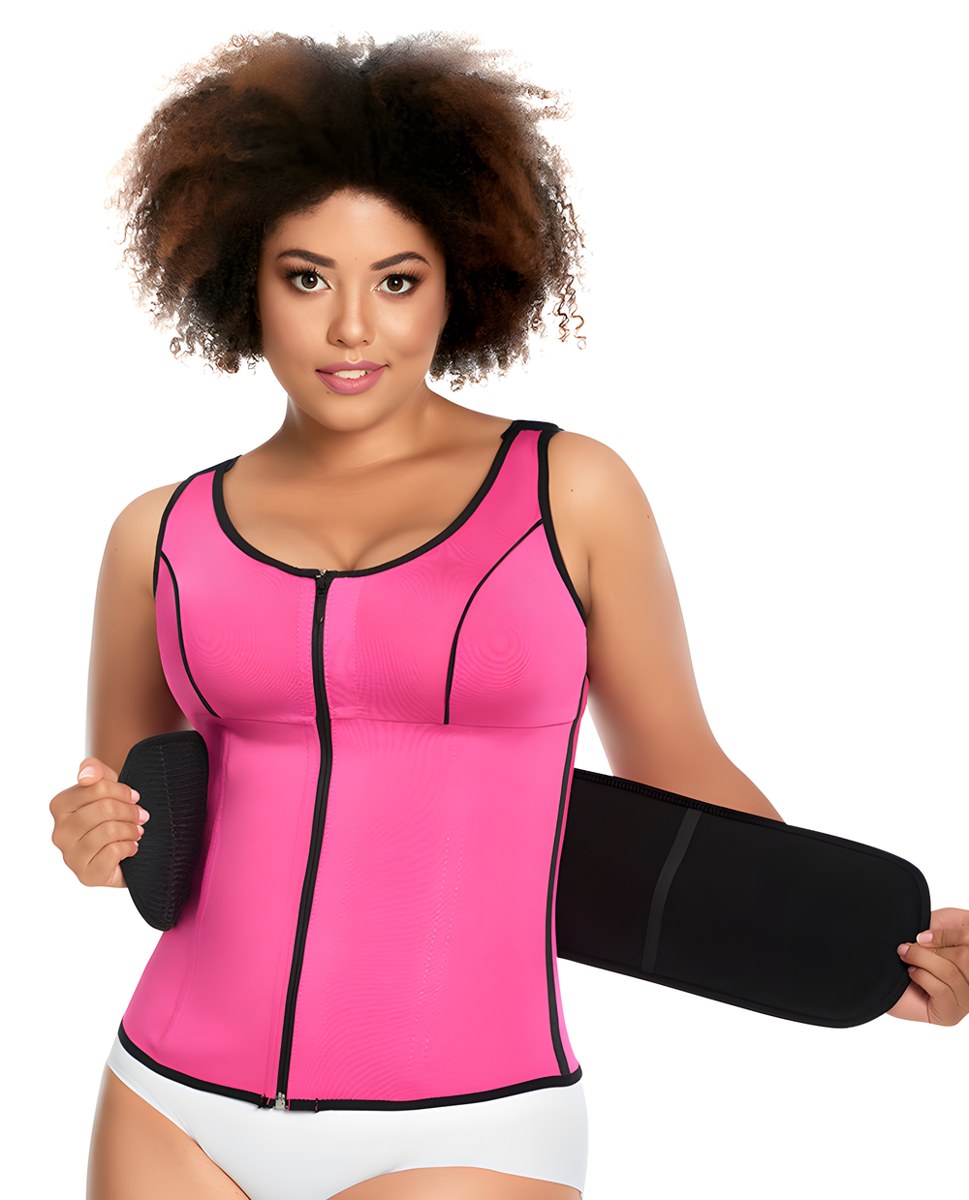 Ann Michell Fitness Full Sport Vest – Compression Waist-Trainer | Shapewear