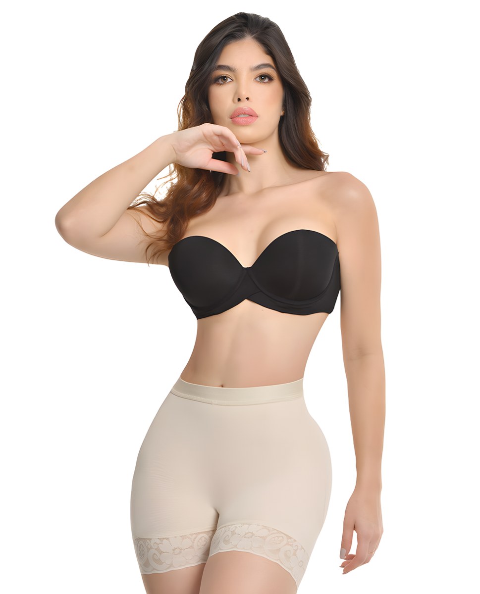 Ann Michell Maxi – Colombian High-Waist Shaping Shorts | Tummy Control & Curve Contouring