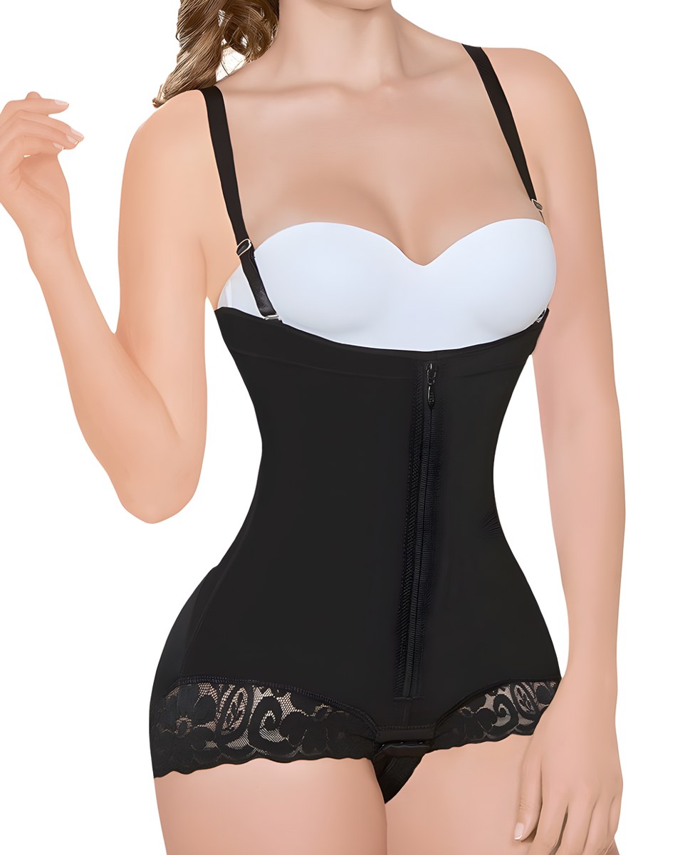 Ann Michell 1614-KATTY Strapless Colombian Faja – Premium Powernet Compression