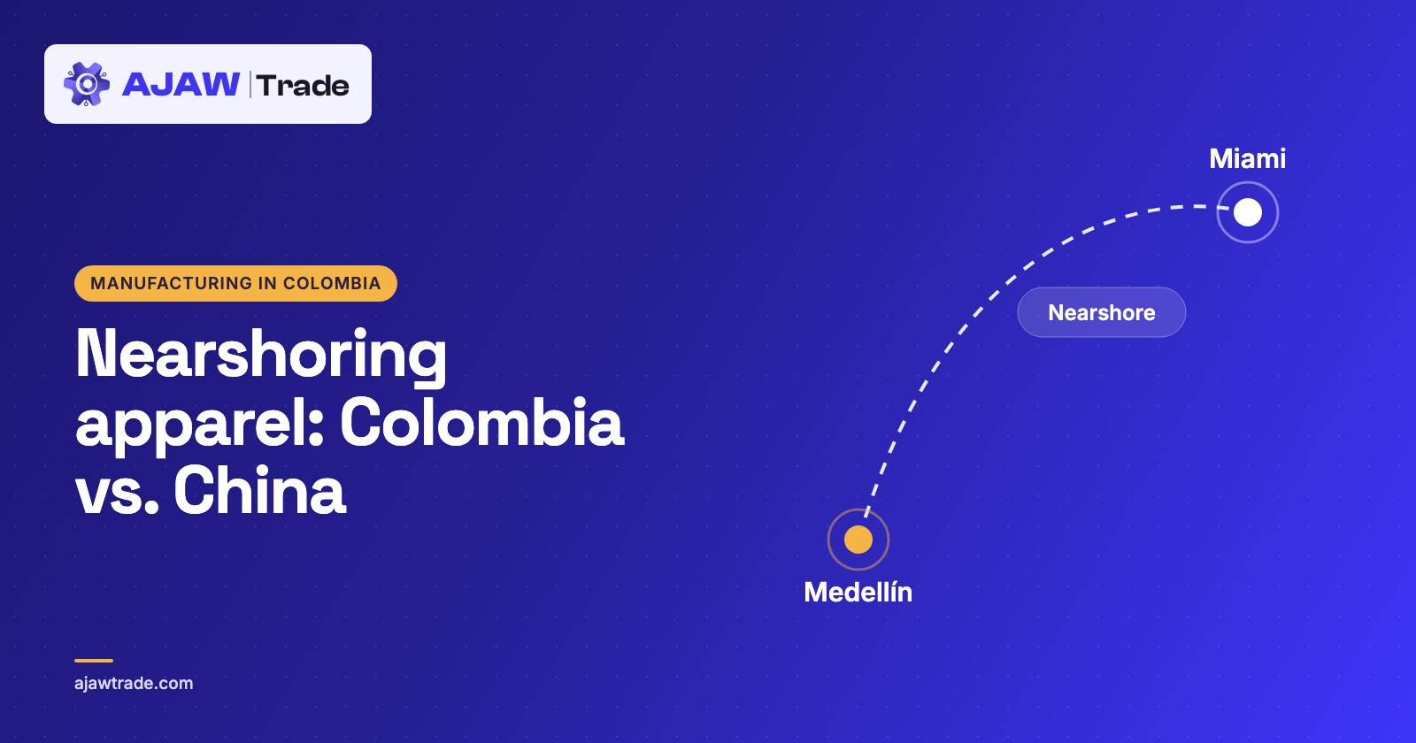 Nearshoring Apparel Manufacturing: Colombia vs. China